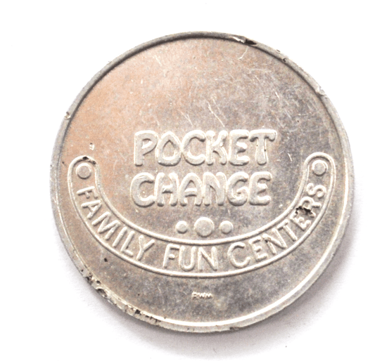 Family Fun Center Pocket Change Aluminum 5 Points Token 29mm