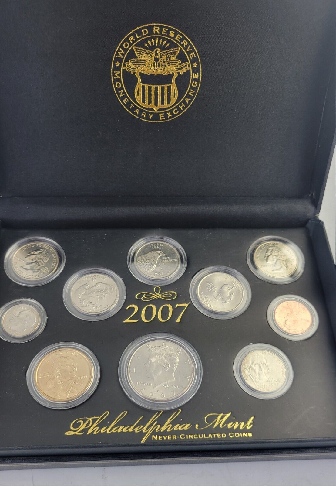 2007 Philadelphia & Denver Mint Coin Set World Reserve Monetary Exchange